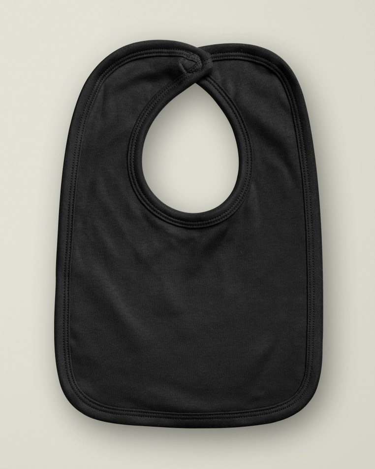 Full Name Bold Bib Black / Rose Gold / White